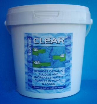 Ecotreat Clear for murky water and silt & sludge